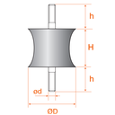 Diametre_Plots antivibratoires E.png