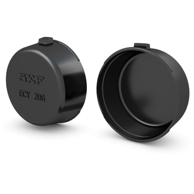 Couvercle d'obturation en polypropyléne (PP) pour palier ECY-208 SKF - 89x28,5