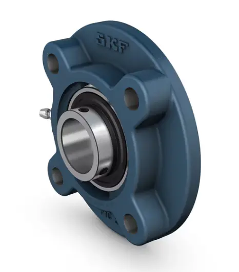 Palier complet à applique ronde FYC-45-TF SKF - 45x160x52,2