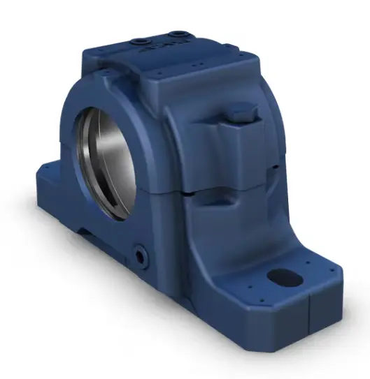 Palier SNL517-V SKF - Forme Semelle en Fonte
