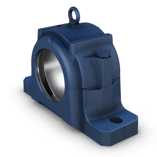 Palier SNL528 SKF - Forme Semelle en Fonte