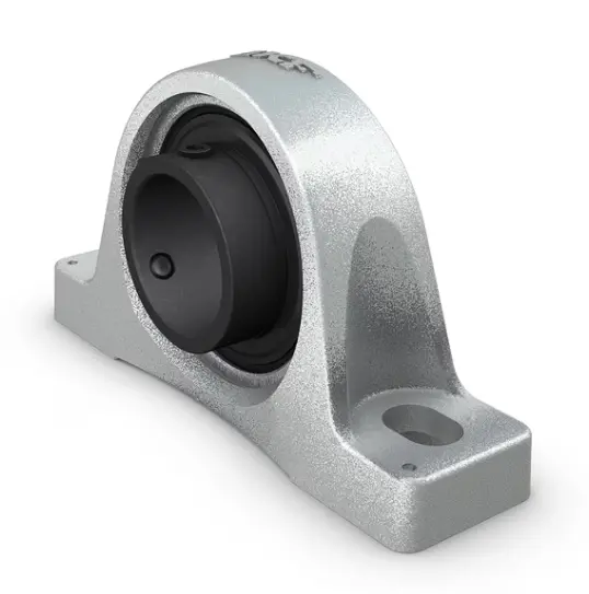 Palier complet à semelle  SY-55-TF/VA201 SKF - 55x219x61,2