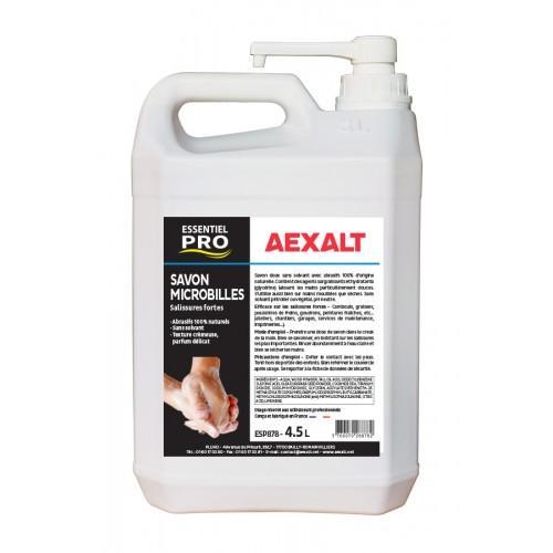 [ESP878] Savon crème avec pompe AEXALT AEXABILLES - Bidon de 5L + pompe