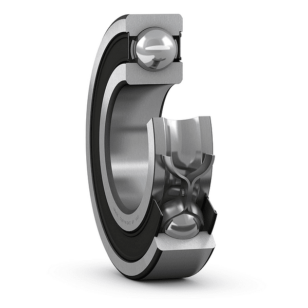 Roulement rigide à billes 6000-2RS1/LT SKF - 10x26x8