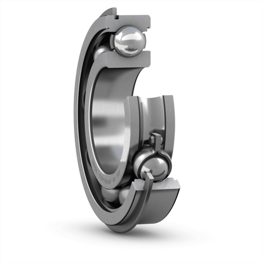 Roulement rigide à billes SKF 6022 NR - 110x182,9x28 mm