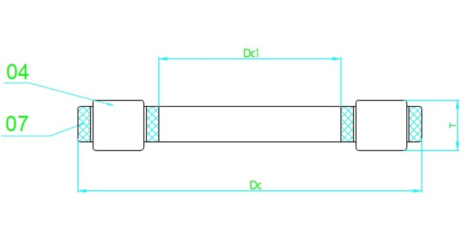 Butée à rouleaux axiale cylindrique K81104-TN ZEN