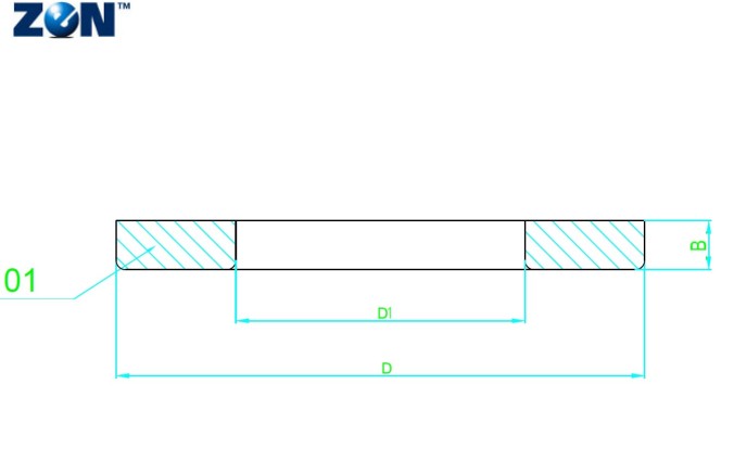 Rondelles-logements GS81122 ZEN - 112x145x7