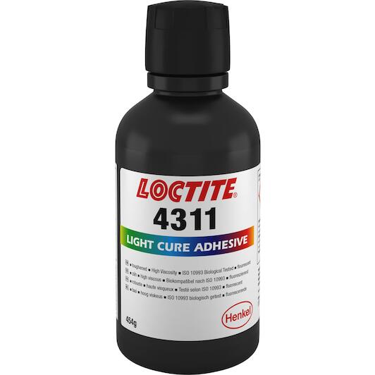 LOCTITE 4311 colle pour plastiques/ métaux/ papiers et céramiques - Flacon de 454 g
