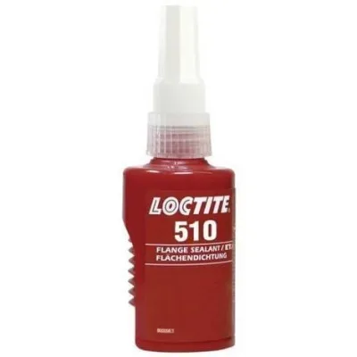 LOCTITE 510 joint d'étanchéité plane en pâte avec jeu jusqu’à 0,25mm pour métaux - Résistance thermique et chimique - Flacon de 50 ml