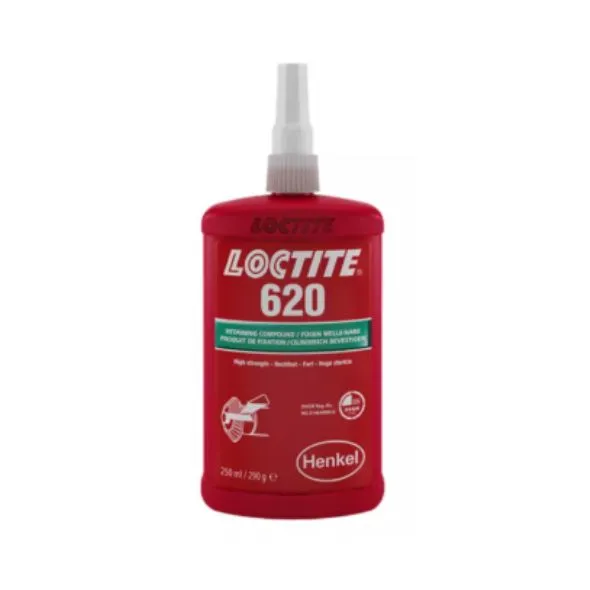[142466] LOCTITE 620 colle de fixation forte résistance et température élévées - Flacon de 250 ml