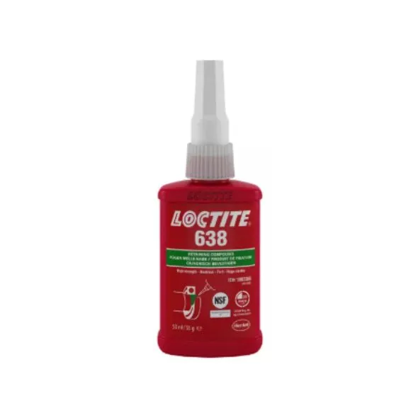 [1803365] LOCTITE 638 colle Blocpresse forte polyvalence et prise rapide - Flacon de 50 ml