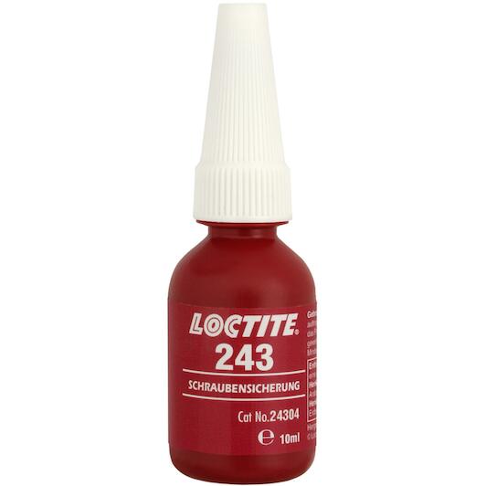 LOCTITE 243 freinfilet moyen pour usage général jusqu’à M36 - Flacon de 10 ml