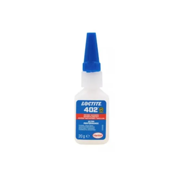 [2714626] LOCTITE 402 colle cyano résistante à la température sur large gamme de substrats - Flacon de 20 g