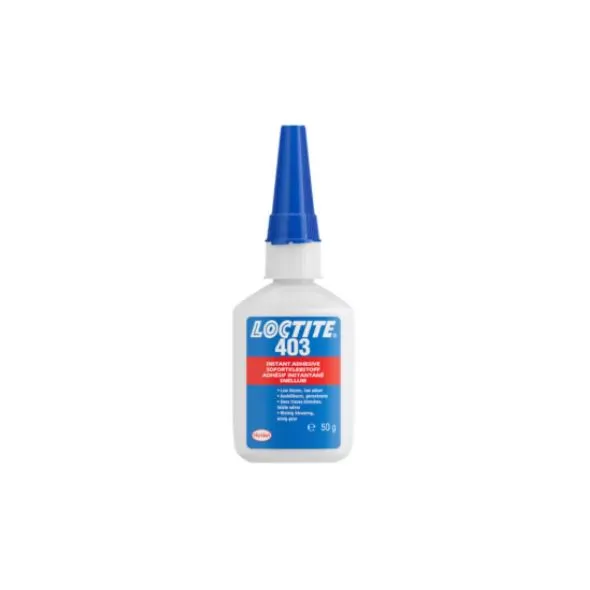 LOCTITE 403 colle cyano polyvalente pour surfaces absorbantes avec faible odeur - Flacon de 50 g