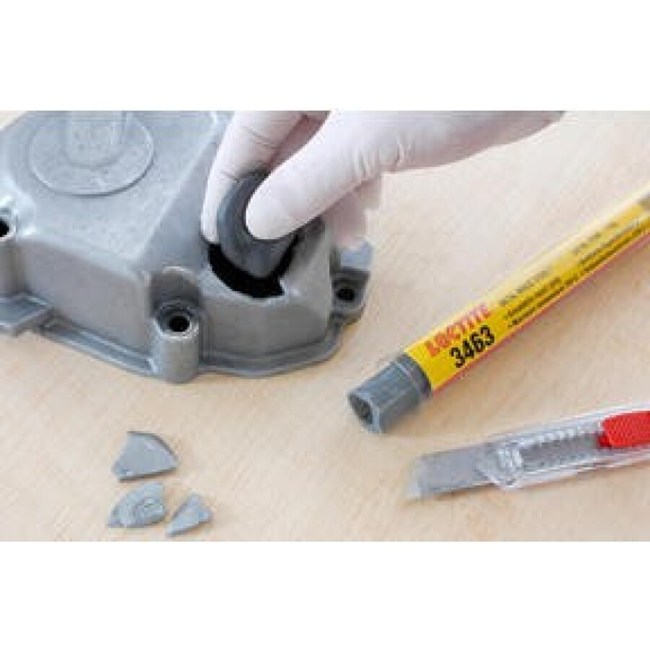 LOCTITE EA 3463 mastic de réparation chargé en acier pour réparation d'urgence - Tube de 114 g