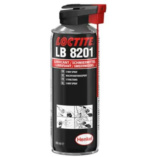 LOCTITE LB 8201 huile lubrifiante pour usage Général - Aerosol de 400 ml