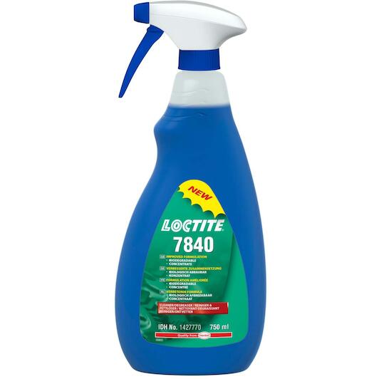 LOCTITE SF 7840 nettoyant dégraissant polyvalent - Flacon de 750 ml