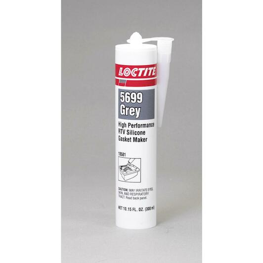 LOCTITE SI 5699 joint d'étanchéité en pâte gris polyvalent avec jeu supérieur à 0,25mm - Cartouche de 300 ml