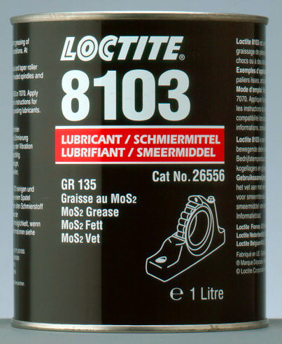 LOCTITE LB 8103 graisse noire pour fortes charges - Pot de 1 l