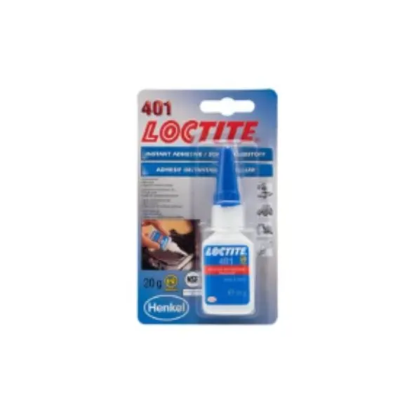 [275021] LOCTITE 401 colle cyano polyvalente sur supports poreux - Blister Flacon de 20 g