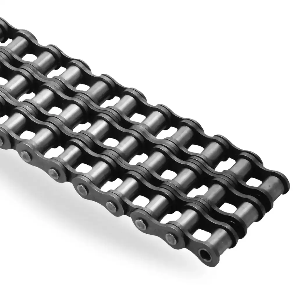 Chaine à rouleaux triple ASA 240-3 en acier au mètre
