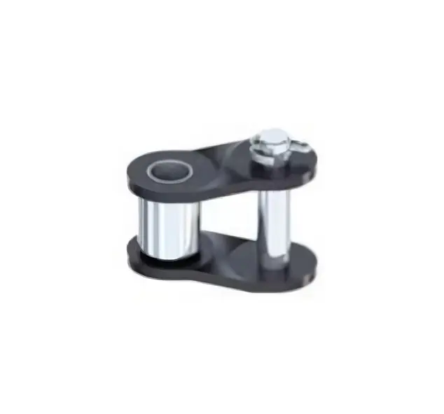 Maillon coudé simple ISO 83 en nickelé