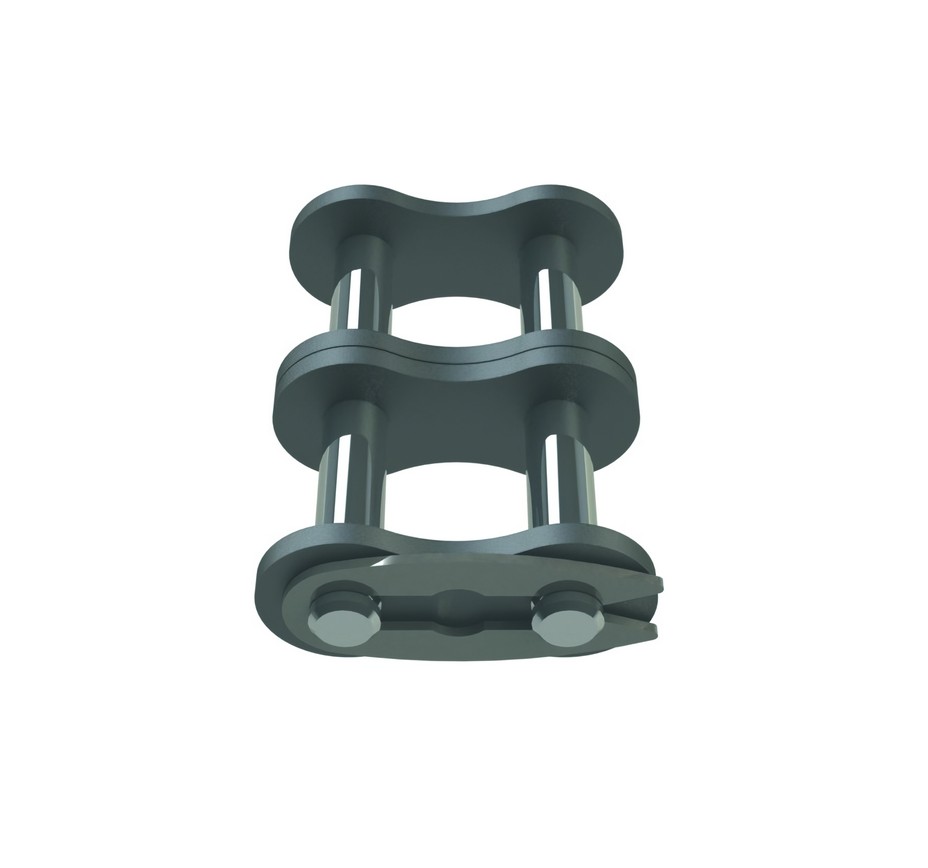 Maillon à attache rapide ISO 08B-2 en nickelé