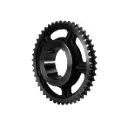 Roue fonte double ISO 06B-2 - 57 dents à moyeu amovible type 1610