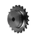 Pignon simple 20B-1 - 12 dents pré alésé acier