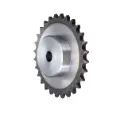 Pignon simple 06B-1 - 25 dents - moyeu amovible - denture traitée