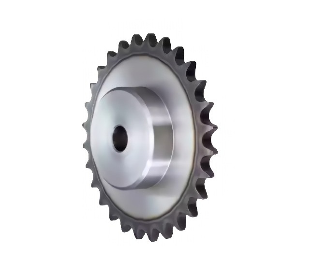 [ISO08B1] Pignon simple 08B-1 - 12 dents - pré alésé Ø10 mm - denture traitée