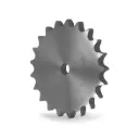 Disque simple ISO 04B-1 - 75 dents pré alésé - diamètre primitif 191 mm - acier