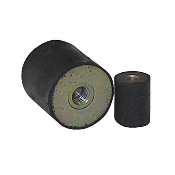 Plot antivibratoire Type C – Ø40×40 mm – M8