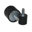 Plot antivibratoire Type D – Ø80x80 mm – M14