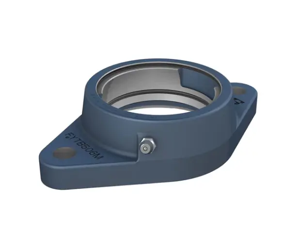 Palier complet à billes à applique ovale FYTB-505-M SKF - 0x124x30