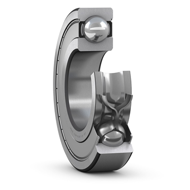 Roulement rigide à billes 6203-2Z/C2 SKF - 17x40x12