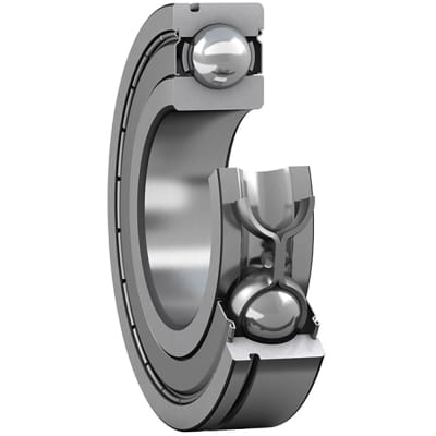 [6204-2ZN/C5S2VT127] Roulement rigide à billes SKF 6204-2ZN/C5S2VT127 - 20x47x14 mm