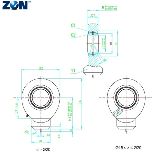 [GK12-DO] Rotules GK12-DO ZEN