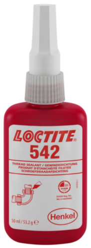 [234422] LOCTITE 542 freinfilet moyen pour filetages à pas fins jusqu’à 3/4" - Flacon de 50 ml