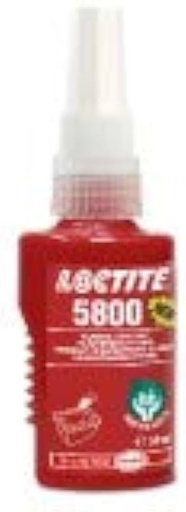 [1948758] LOCTITE 5800 joint d'étanchéité plane en gel avec jeu jusqu’à 0,25mm pour métaux - Non dangereux - Flacon de 50 ml