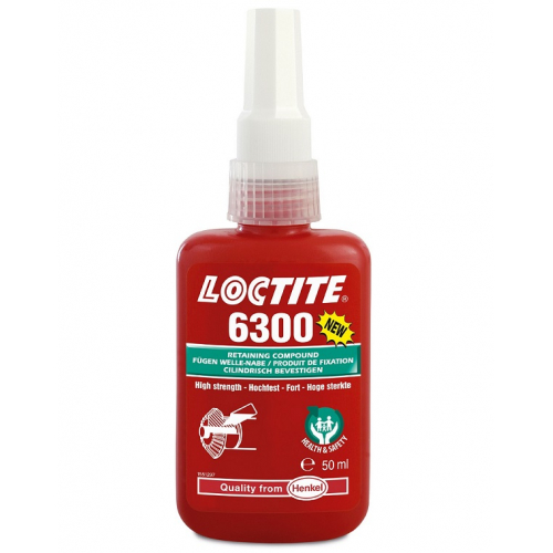 [1949014] LOCTITE 6300 colle de fixation forte pour piéces cylindriques - Flacon de 50 ml