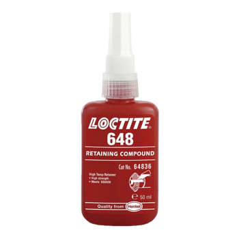 [1804971] LOCTITE 648 colle de fixation forte pour pièces cylindriques huileuses - Flacon de  250 ml