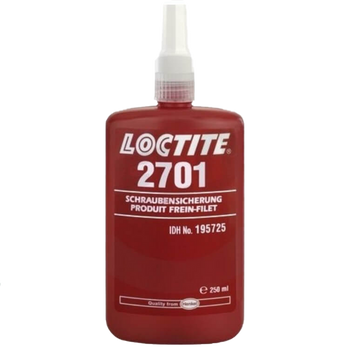 [1335906] LOCTITE 270 freinfilet fort pour freinage permanent des filetages jusqu'a M20 - Flacon de 250 ml