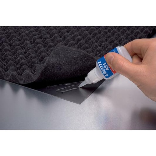 [1921879] LOCTITE 431 colle cyano pour plastiques et caoutchoucs - Flacon de 20 g
