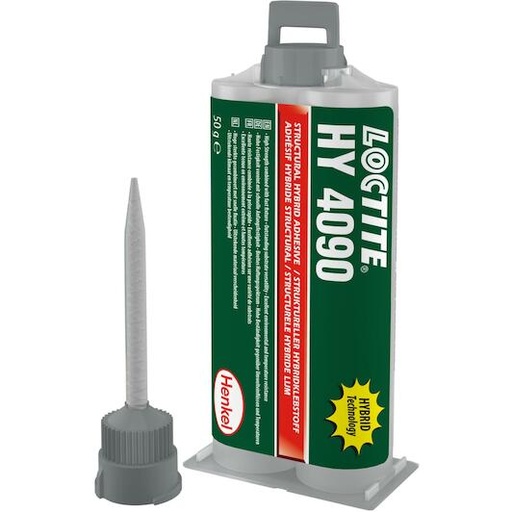 [2002581] LOCTITE HY 4090 colle universelle rapide, puissante et résistante à l'humitdité et aux vibrations - Cartouche de 400 g