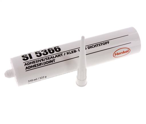 [2063268] LOCTITE SI 5366 silicone d'étanchéité et de collage translucide pour usage général - Cartouche de 310 ml