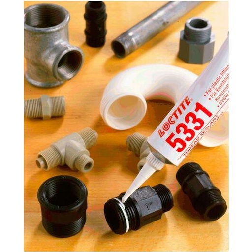 [2061034] LOCTITE SI 5331 freinfilet faible pour plastiques ou raccords plastique/ métal jusqu’à 3" - Tube de 100 ml