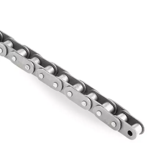 [CRS190PD] Chaine à rouleaux simple à plaques droites ISO 12B-1 en acier