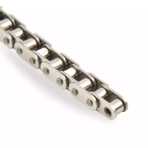 [CRS190PDI] Chaine à rouleaux simple à plaques droites ISO 12B-1 en inox