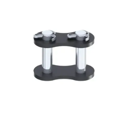 [MAS381DIPD] Maillon de jonction à goupille à plaques droites ISO 24B-1 en inox
